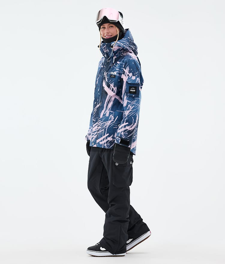 Adept W Snowboard Jacket Women Carvings Pink, Image 3 of 9
