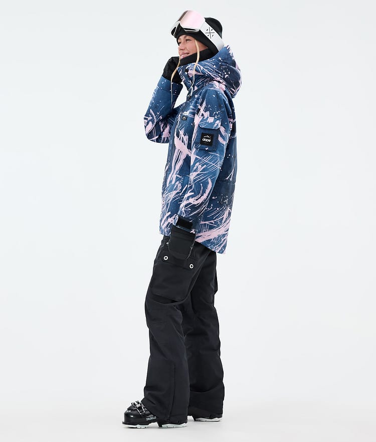 Adept W Ski Jacket Women Carvings Pink, Image 3 of 9