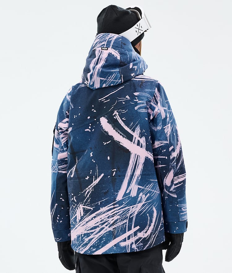 Adept W Snowboard Jacket Women Carvings Pink, Image 6 of 9