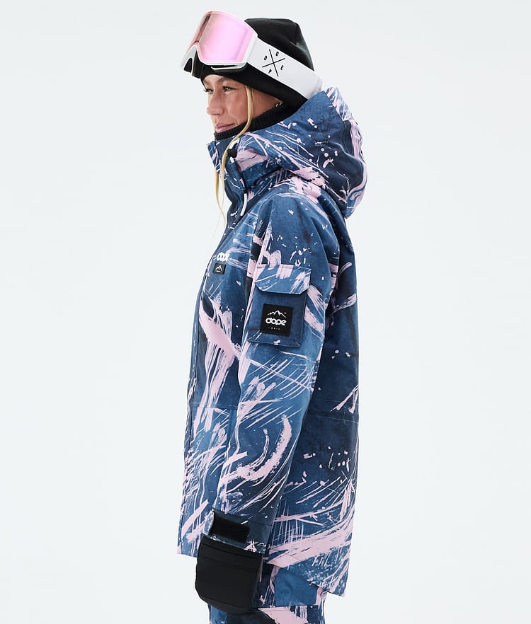 Adept W Ski Jacket Women Carvings Pink, Image 5 of 9