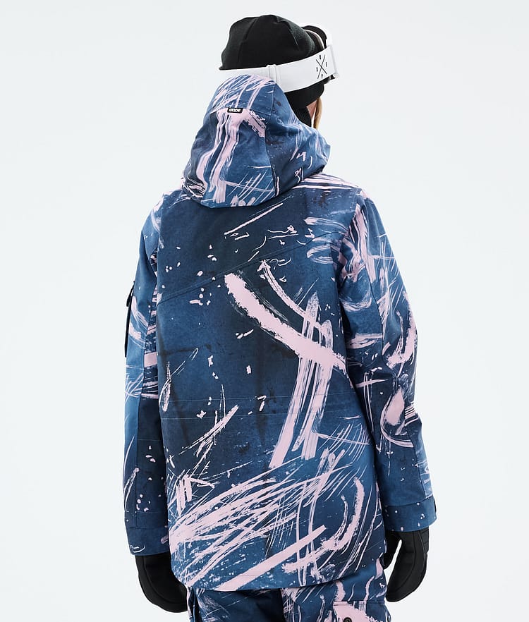 Adept W Ski Jacket Women Carvings Pink, Image 6 of 9