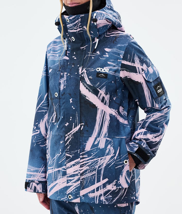 Adept W Ski Jacket Women Carvings Pink, Image 7 of 9