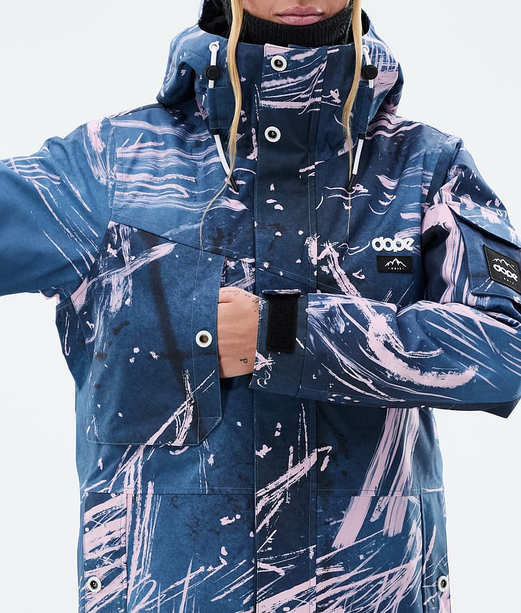 Adept W Ski Jacket Women Carvings Pink, Image 8 of 9