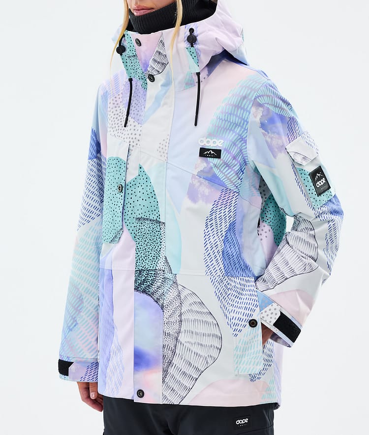 Adept W Snowboard Jacket Women Mist, Image 7 of 9