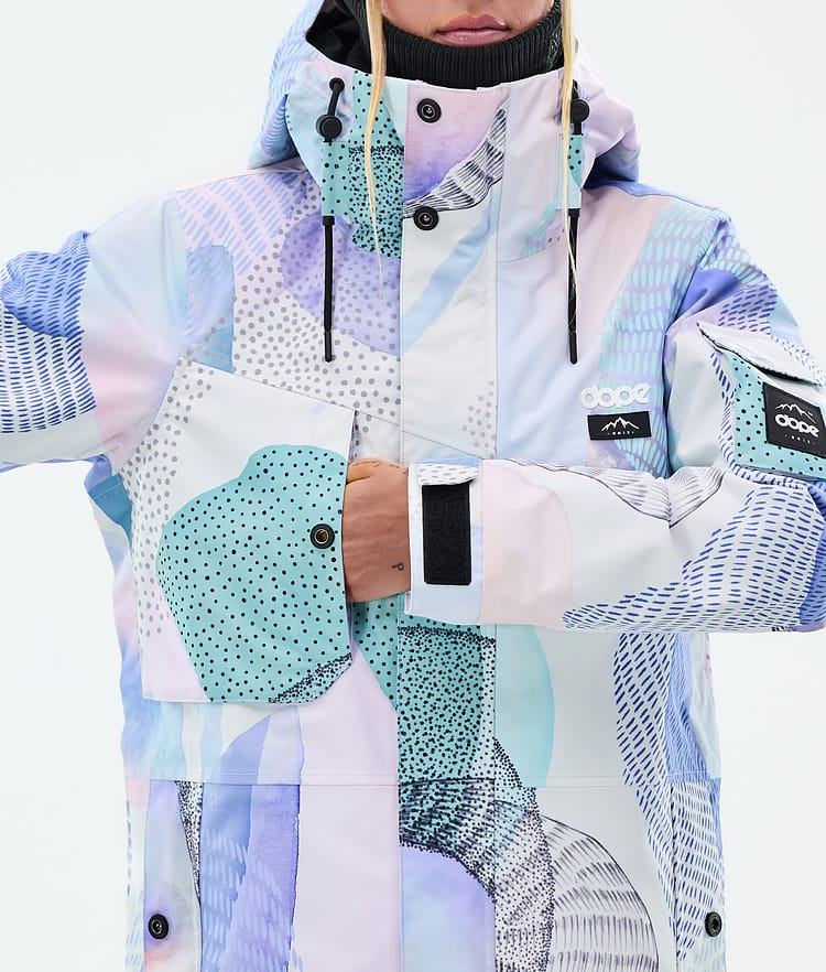 Adept W Snowboard Jacket Women Mist, Image 8 of 9