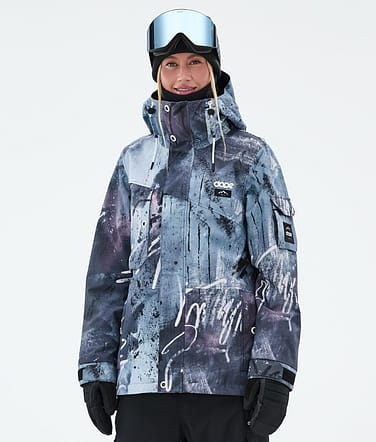 Adept W Veste Snowboard Femme Punk Blue