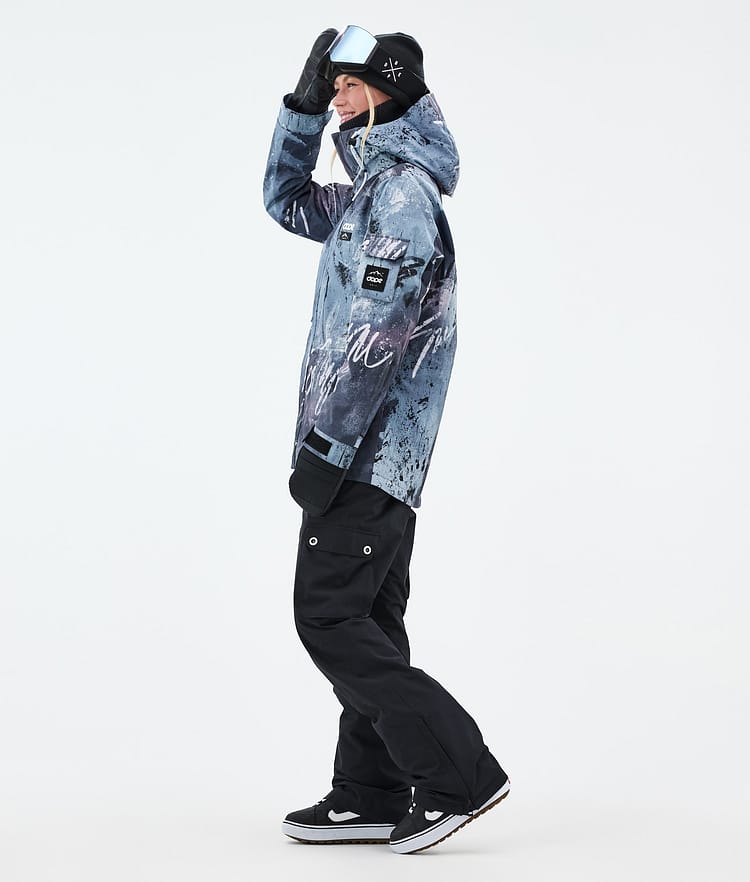Adept W Veste Snowboard Femme Punk Blue, Image 3 sur 9