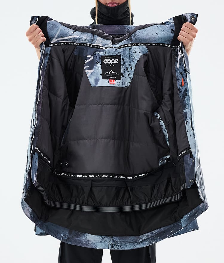 Adept W Veste Snowboard Femme Punk Blue, Image 9 sur 9