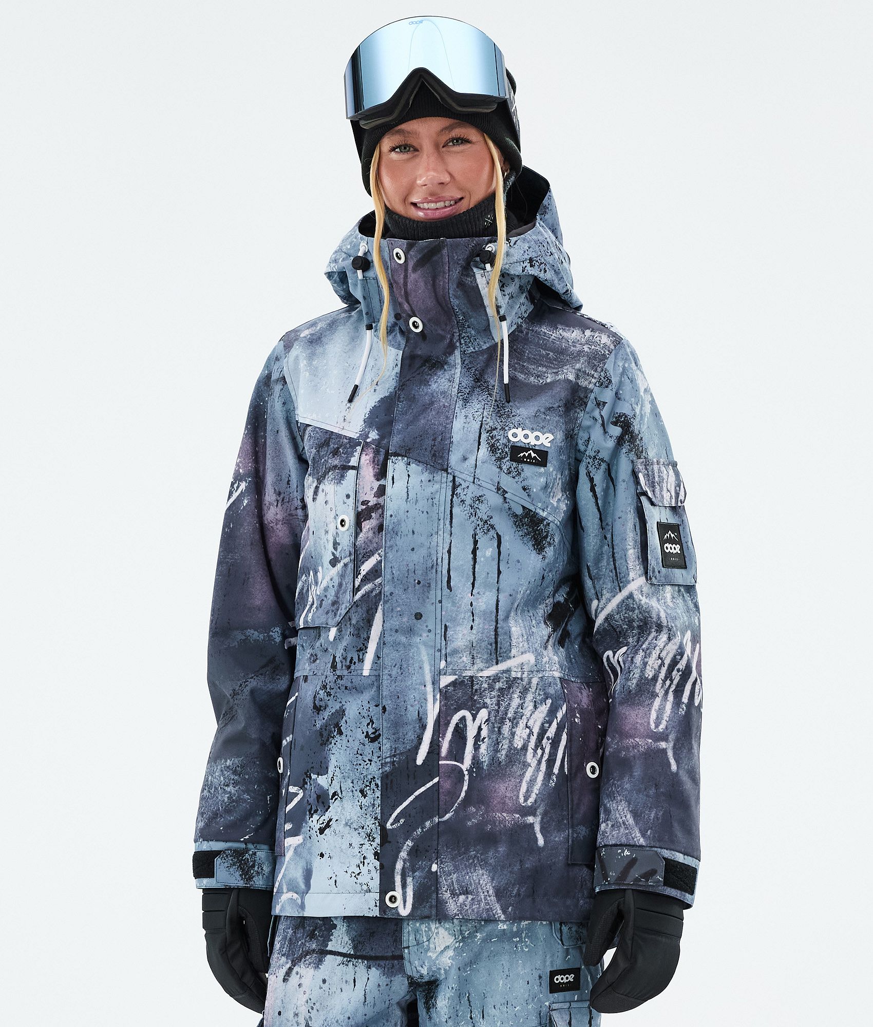 Dope Adept W Snowboard Jacket Women Punk Blue | Dopesnow.com