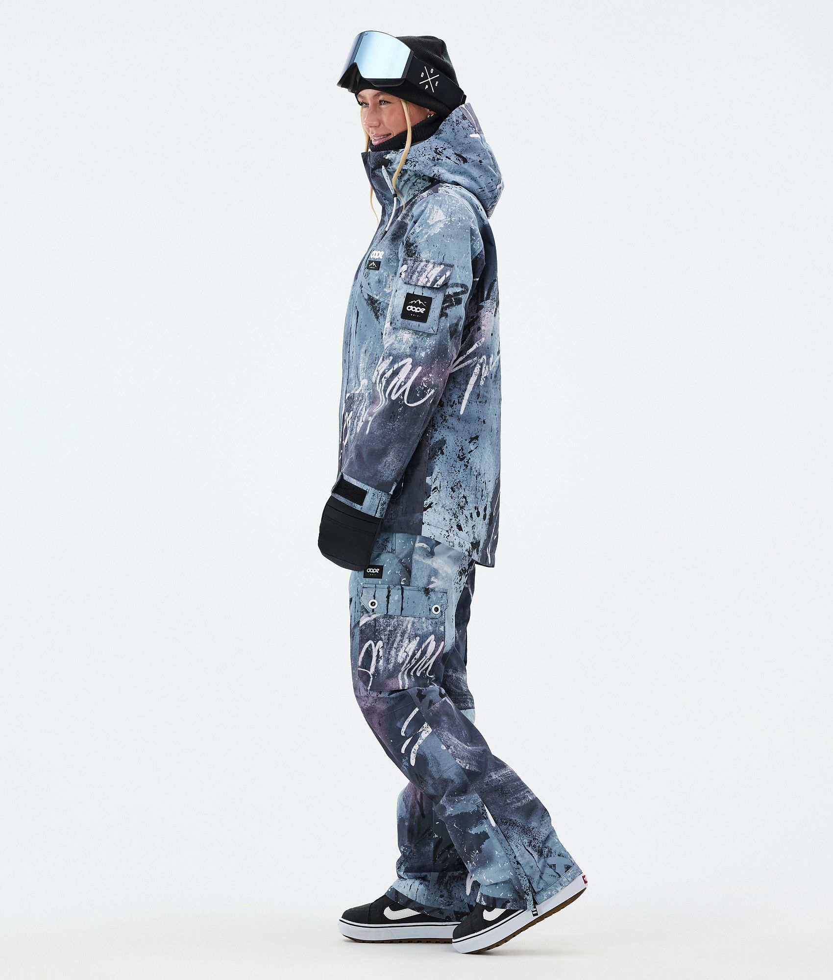 Dope Adept W Snowboard Jacket Women Punk Blue | Dopesnow.com