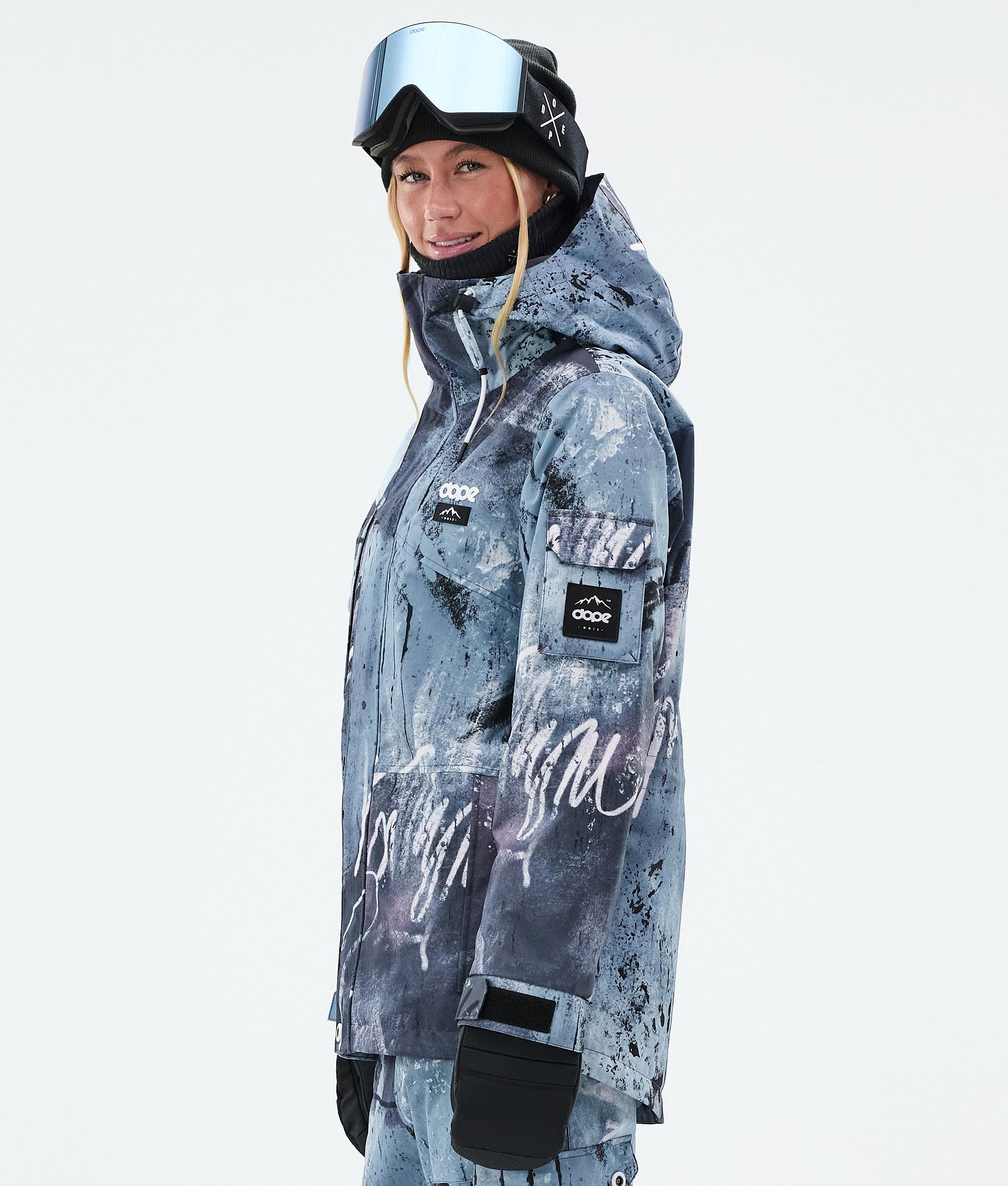 Dope Adept W Snowboard Jacket Women Punk Blue | Dopesnow.com