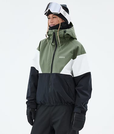 Spartan W Snowboard Jacket Women Sport Moss Green/Whitish/Black