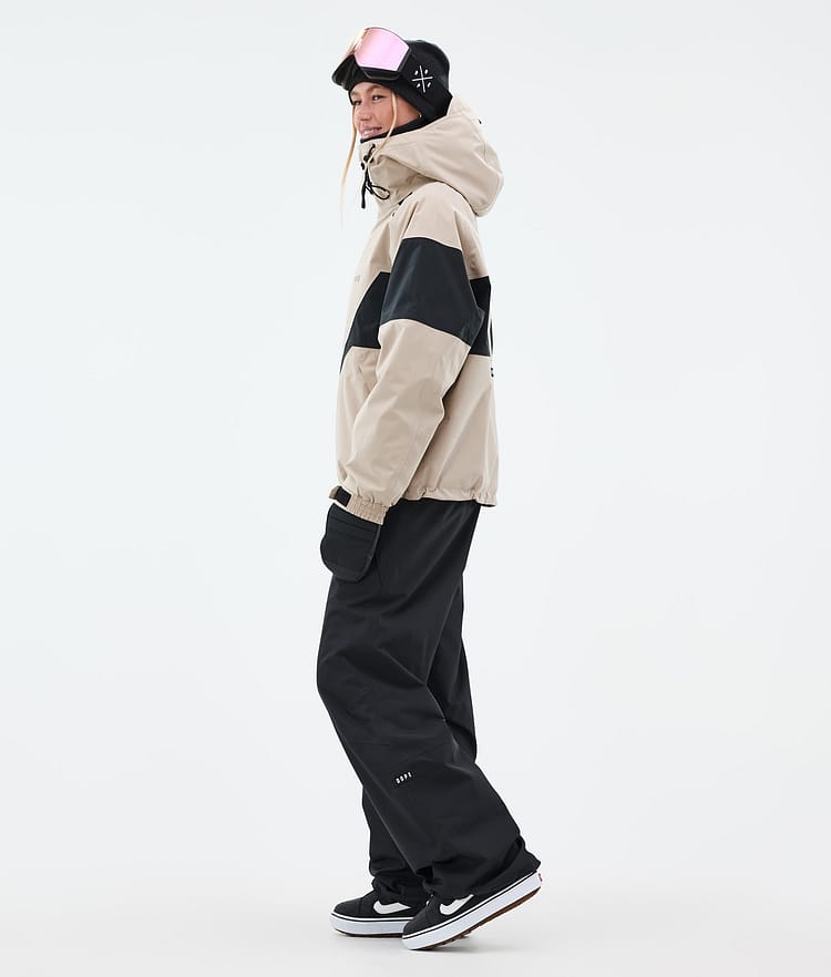 Spartan W Veste Snowboard Femme Spike Sand/Black, Image 3 sur 8