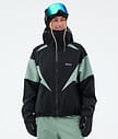 Spartan W Skijakke Dame Spike Black/Faded Green