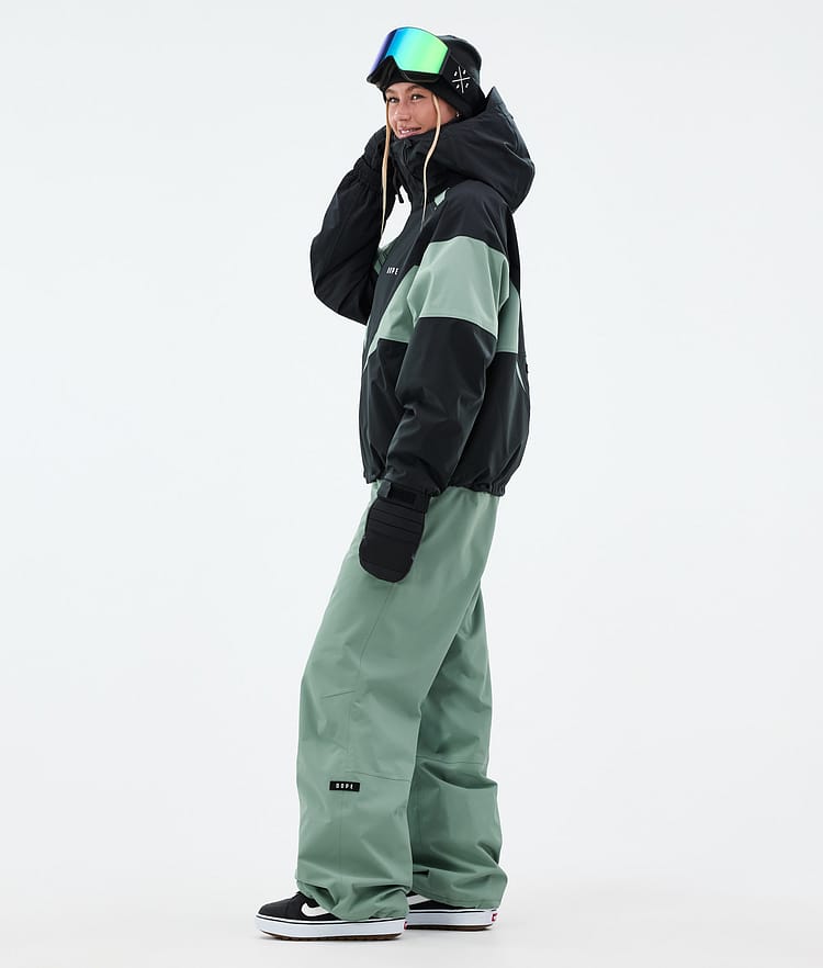 Spartan W Veste Snowboard Femme Spike Black/Faded Green, Image 3 sur 8