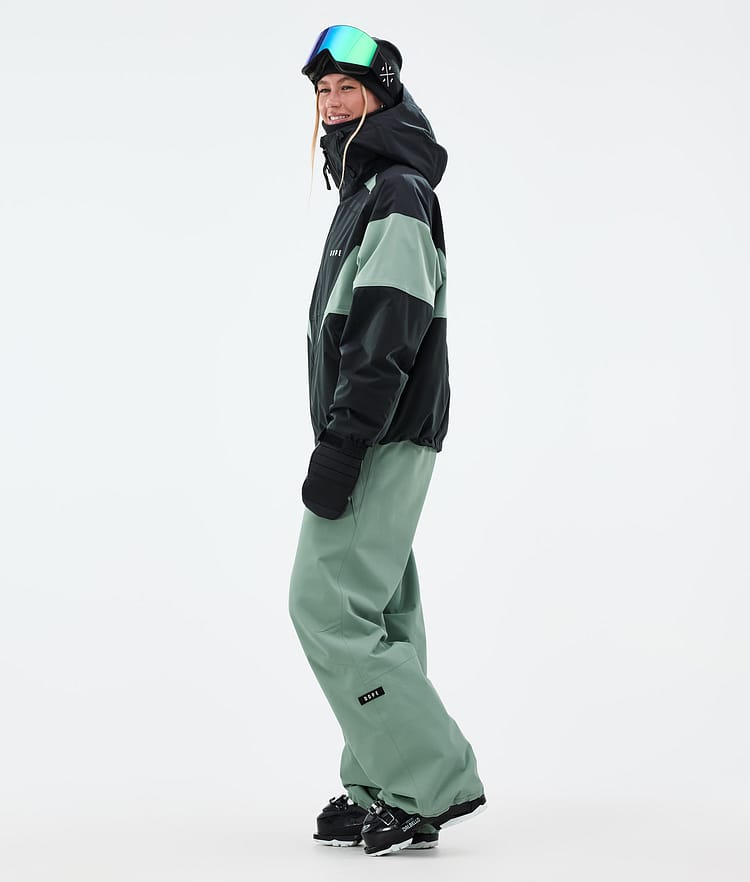 Spartan W Ski jas Dames Spike Black/Faded Green, Afbeelding 3 van 8