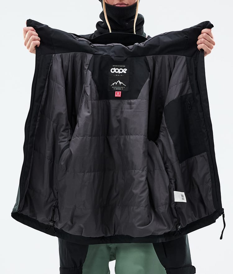 Spartan W Veste Snowboard Femme Spike Black/Faded Green, Image 8 sur 8