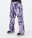 Iconic W Snowboard Pants Women Scribble Purple
