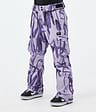 Iconic W Pantaloni Snowboard Donna Scribble Purple