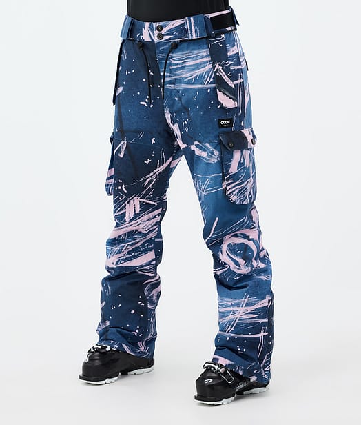 Iconic W Pantalones Esquí Mujer Carvings Pink