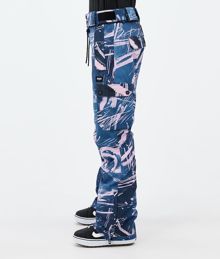 Iconic W Snowboard Pants Women Carvings Pink, Image 3 of 7