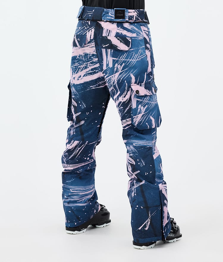 Iconic W Ski Pants Women Carvings Pink, Image 4 of 7