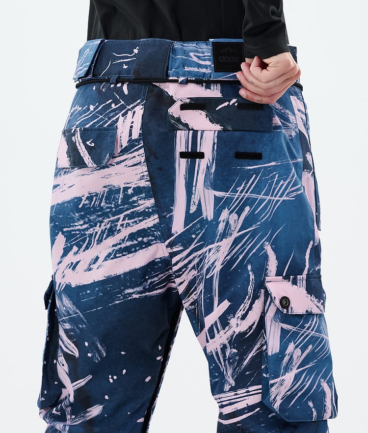 Iconic W Snowboard Pants Women Carvings Pink, Image 7 of 7