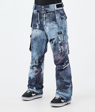 Iconic W Pantalon de Snowboard Femme Punk Blue