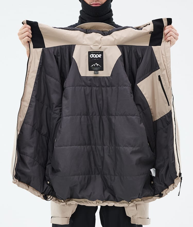 Spartan Snowboard Jacket Men Sand, Image 8 of 8