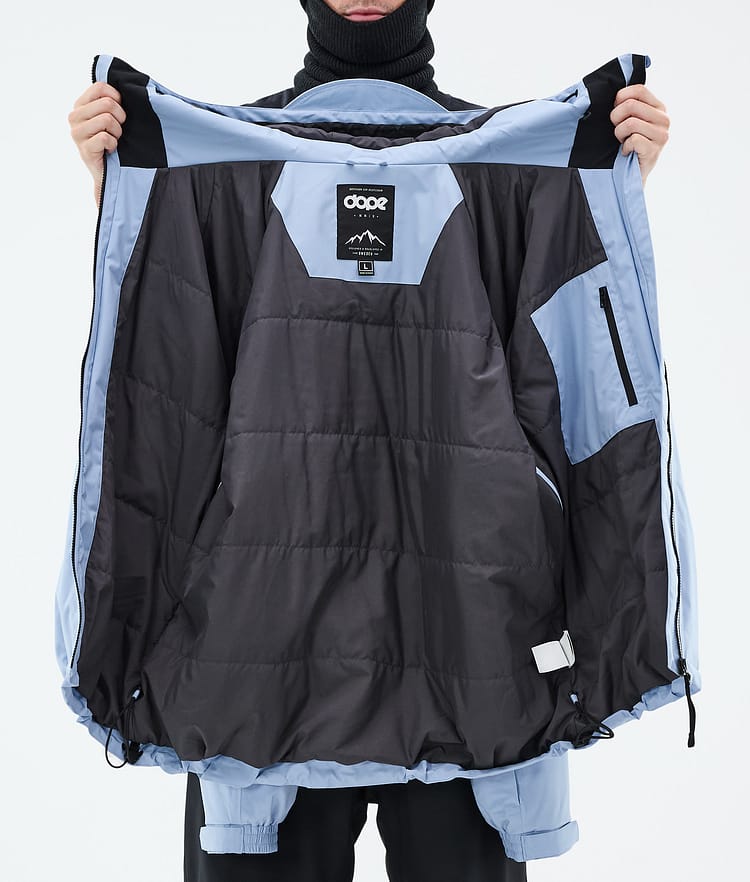 Spartan Snowboard Jacket Men Light Blue, Image 8 of 8