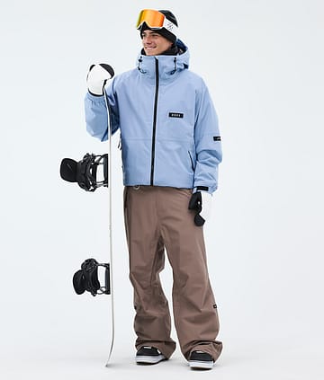 Spartan Snowboard Outfit Men Light Blue/Walnut