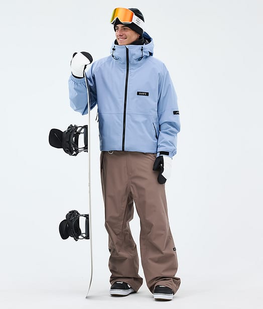 Spartan Snowboard Outfit Light Blue/Walnut