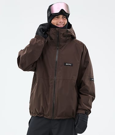 Spartan Snowboard Jacket Dark Brown