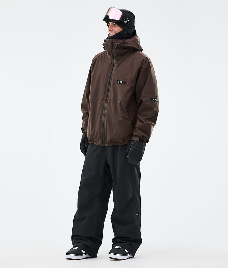Spartan Snowboard Jacket Men Dark Brown, Image 2 of 8