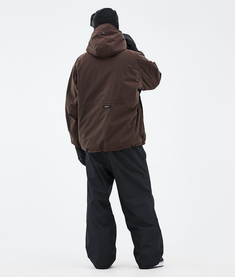 Spartan Snowboard Jacket Men Dark Brown, Image 3 of 8