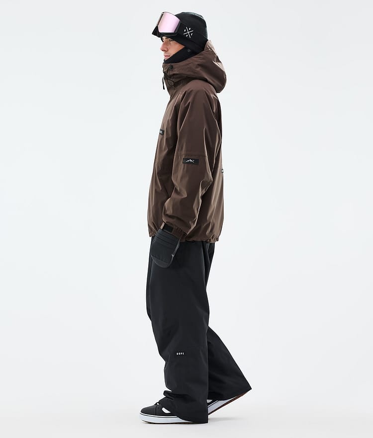 Spartan Snowboard Jacket Men Dark Brown, Image 3 of 8