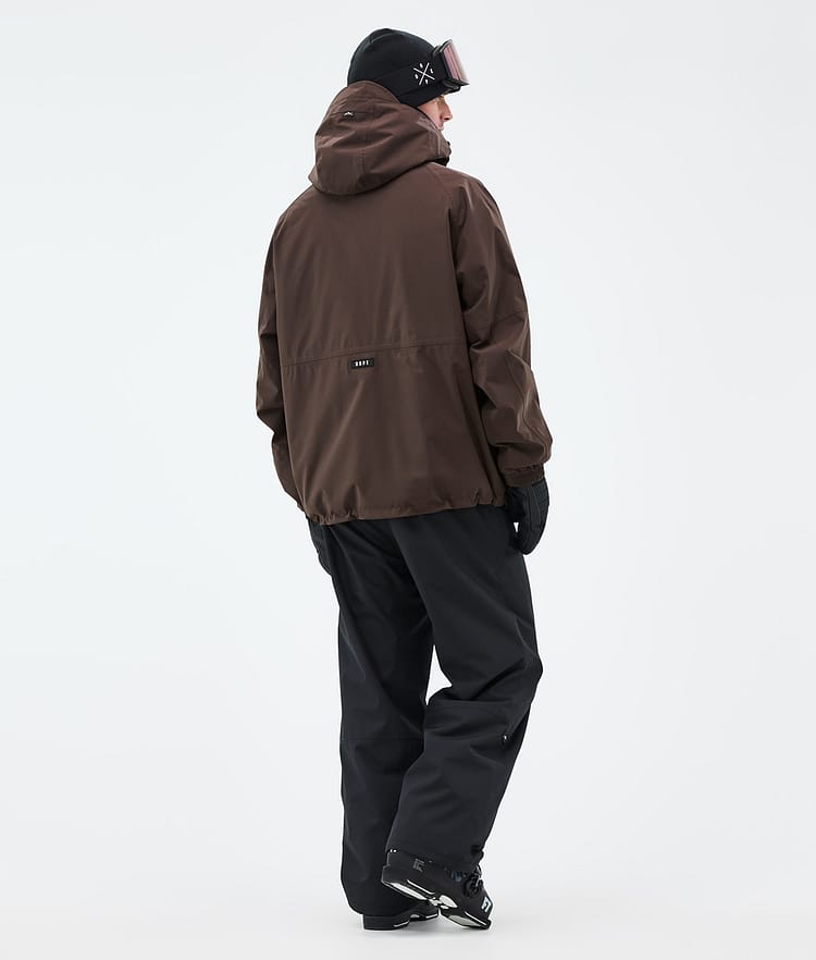 Spartan Ski Jacket Men Dark Brown, Image 4 of 9
