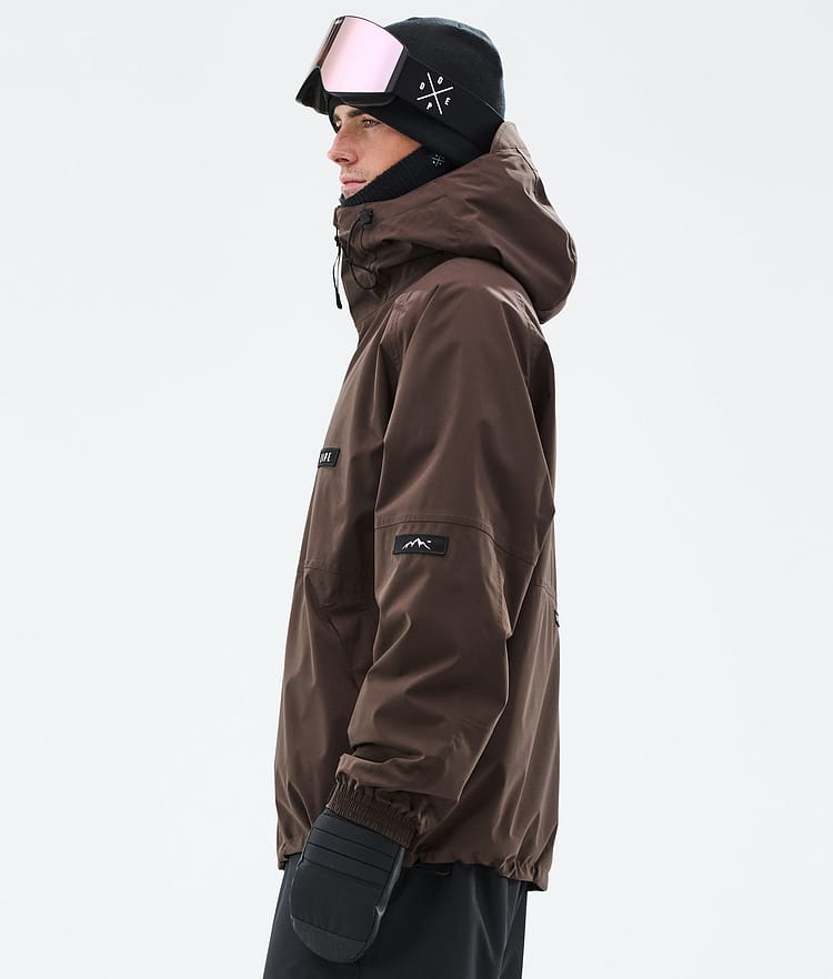 Spartan Ski Jacket Men Dark Brown, Image 6 of 9