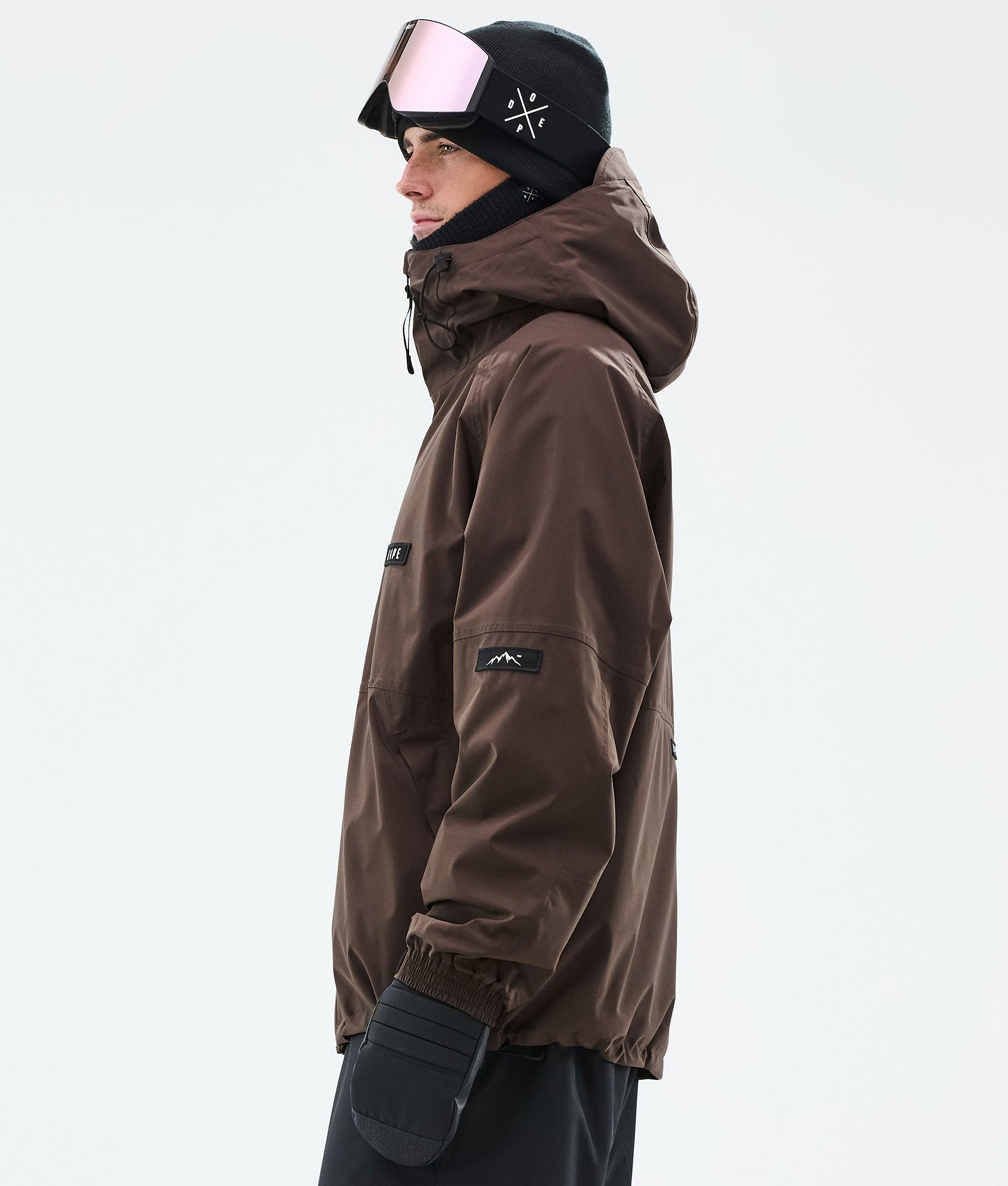 ⚠️1/5までの価格です　GAFH スノーボードウェア ブラウン Sサイズ Dope Spartan スノーボードジャケット メンズ Dark Brown - ブラウン
