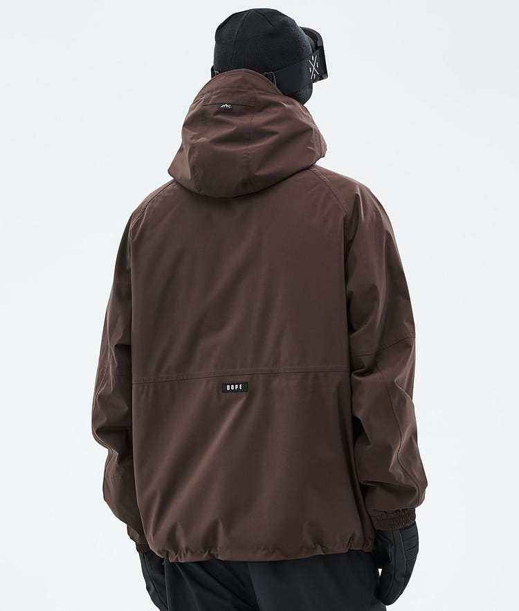 Spartan Ski Jacket Men Dark Brown, Image 7 of 9
