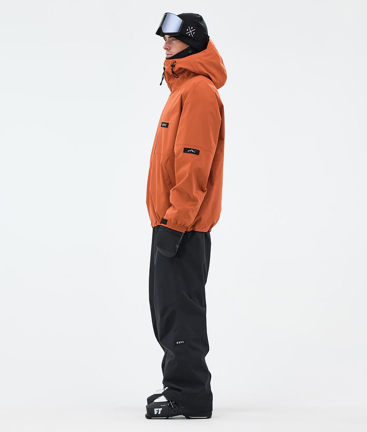 Spartan Ski Jacket Men Burned Orange, Image 4 of 9