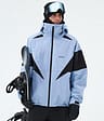 Spartan Snowboard jas Heren Light Blue/Black