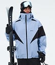 Dope Spartan Ski Jacket Men Spike Light Blue/Black