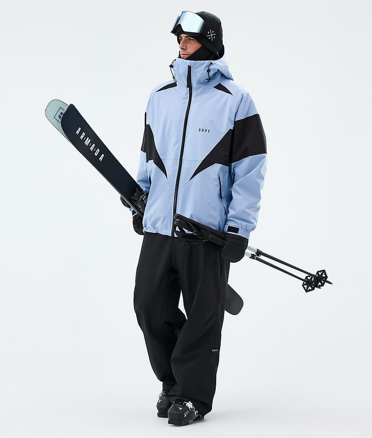 Spartan Ski Jacket Men Spike Light Blue/Black, Image 2 of 8