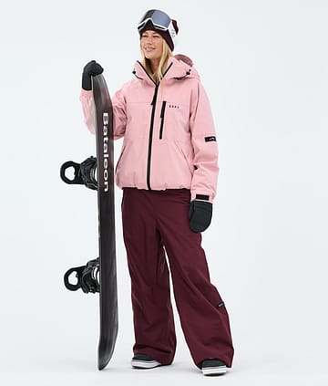 Spartan W Outfit Snowboard Femme Soft Pink/Burgundy