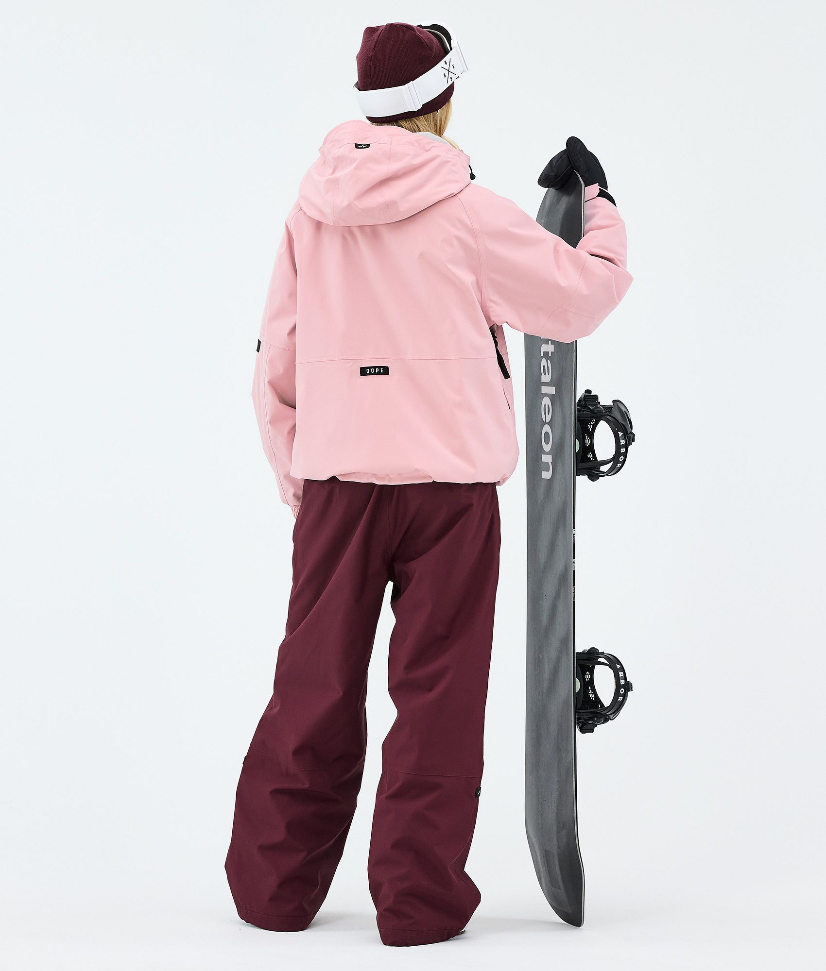 Dope Spartan W/Big W スノーボードウェアセット レディース Soft Pink