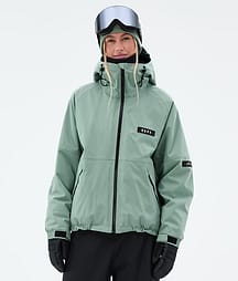 Dope Spartan W Snowboardjacka Dam Faded Green