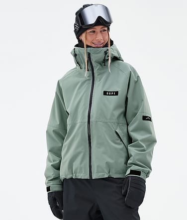 Spartan W Snowboard Jacket Women Faded Green