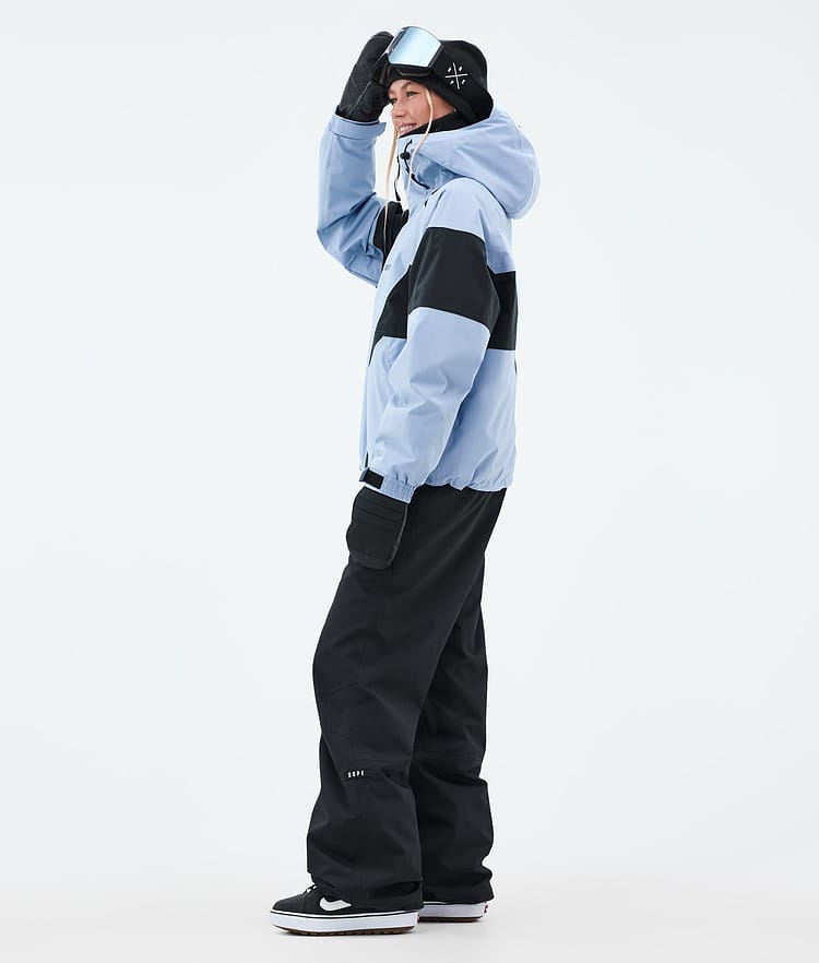 Spartan W Veste Snowboard Femme Spike Light Blue/Black, Image 3 sur 8
