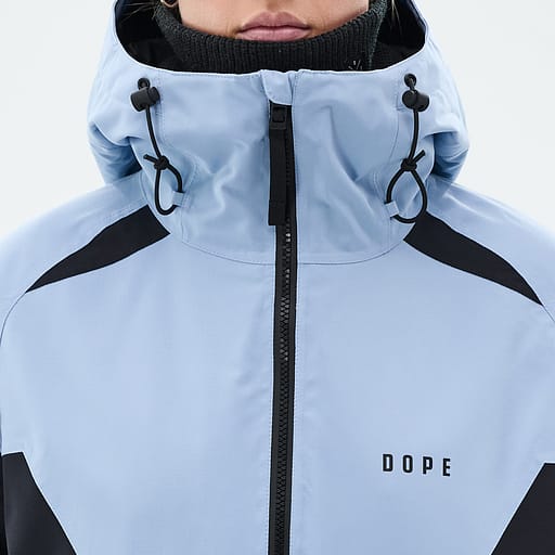 Frontreißverschluss mit innenliegender Schutzleiste Hauptdetailproduktbild,